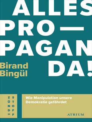 cover image of Alles Propaganda!